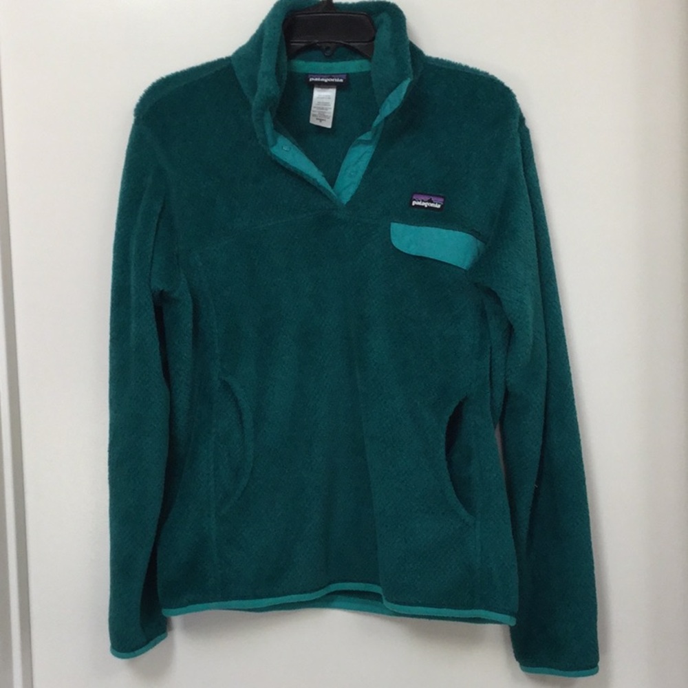 Pullover, Fleece Pine Green Jacket.